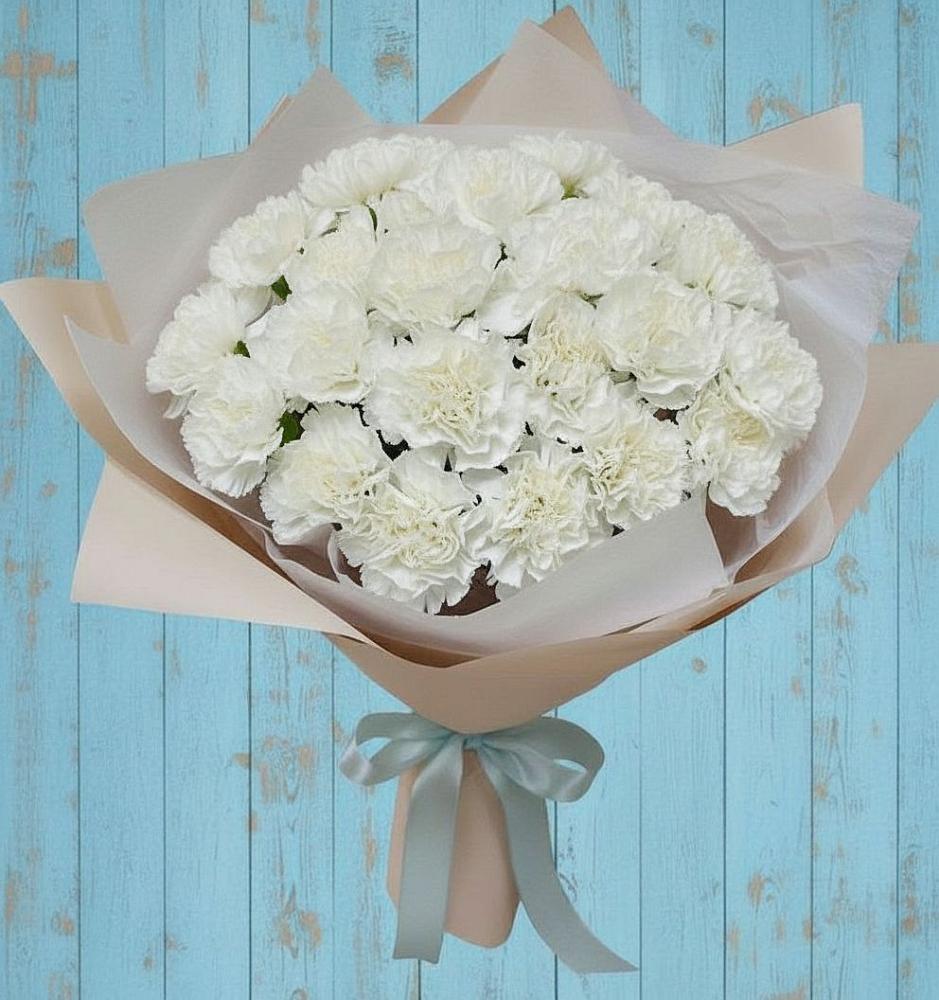 Букет цветов из: Гвоздики в Балаклаве