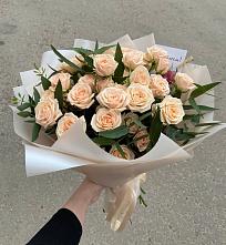 Букет Кремовые розы Латте в Балаклаве