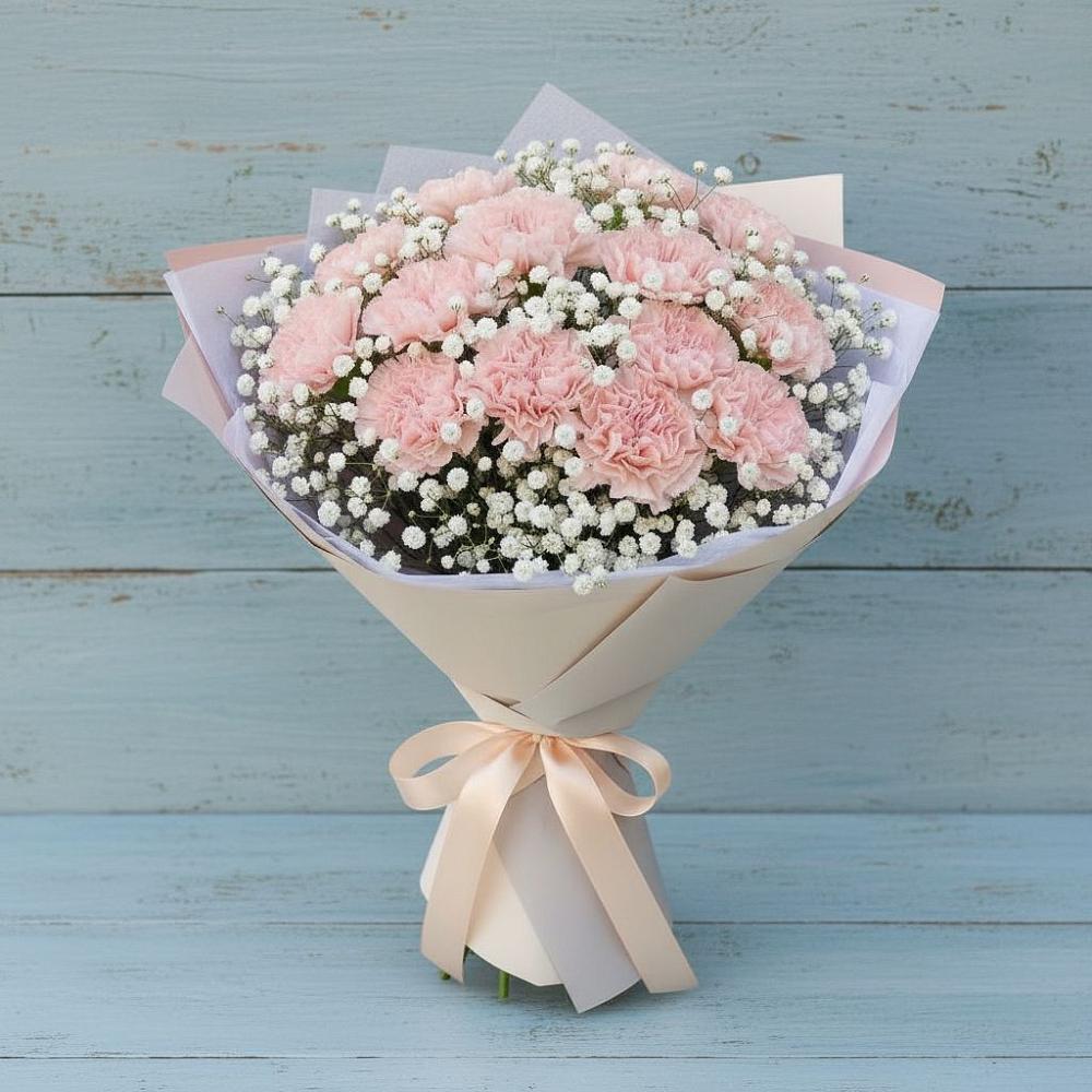 Букет цветов из: Гвоздики в Балаклаве