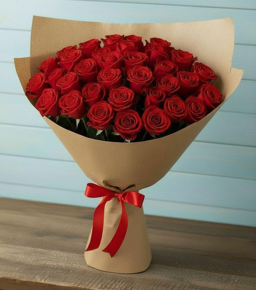 Букет Красные розы Милано в Балаклаве