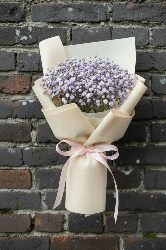 Букет цветов из: Гипсофила в Балаклаве