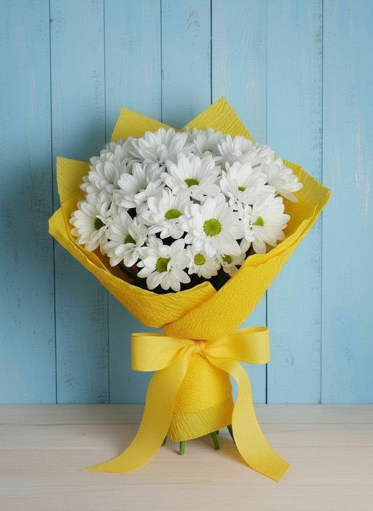 Букет цветов из: Хризантемы в Балаклаве