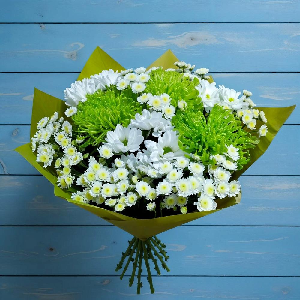 Букет цветов из: Хризантемы в Балаклаве