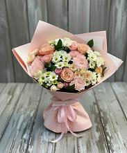 Букет цветов из:  Гвоздики, Розы и Хризантемы в Балаклаве