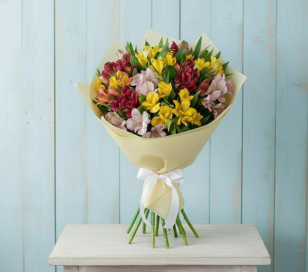 Букет цветов из: Альстромерии в Балаклаве